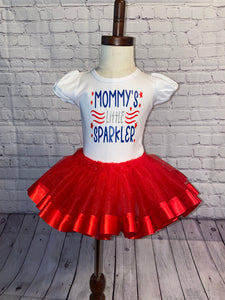 Mommy's Little Sparkler Tutu Outfit