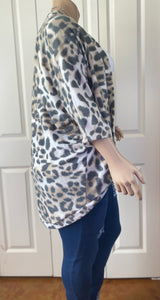 Smokey Leopard Cardigan