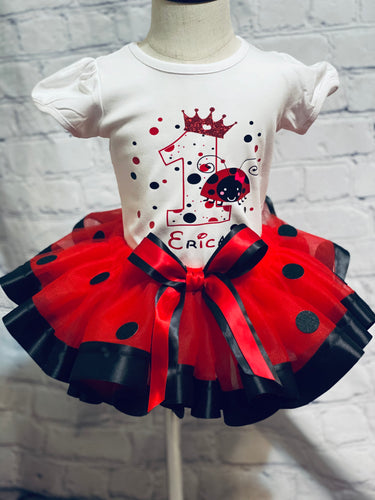 Lady Bug Tutu Outfit